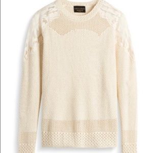 Knit & Lace Sweater